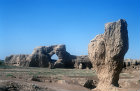 Ruins of famous city of Kaochang, founded 450 AD, ancient capital of the Uyghurs, China